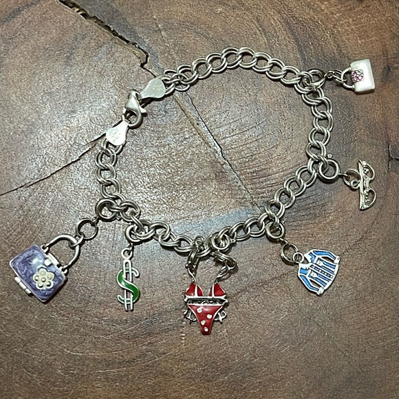 Jewelry - STERLING SILVER CHARM BRACELET